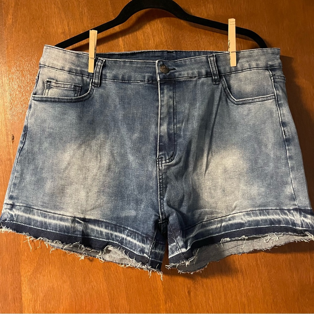 Crazy Train Jean Shorts